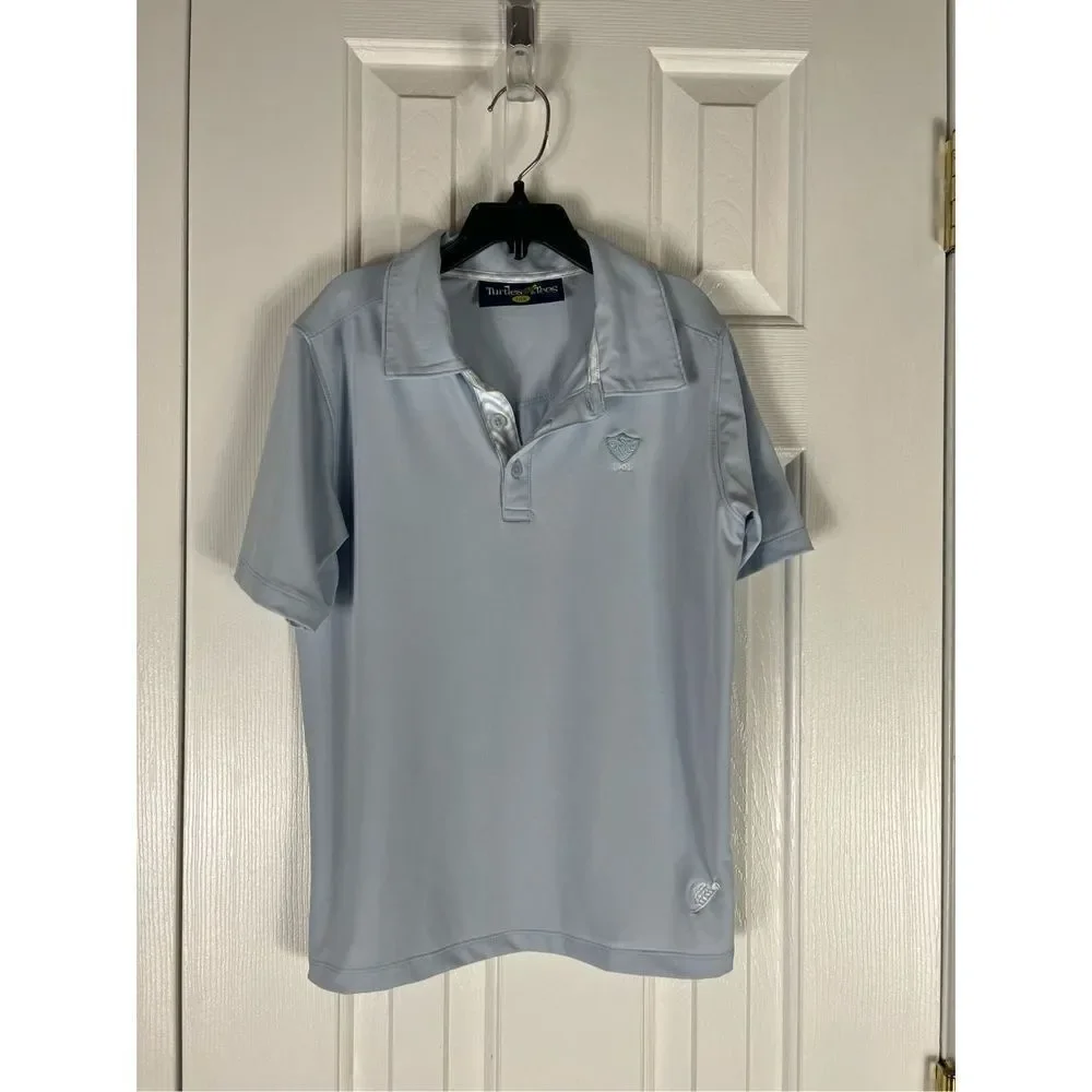 Turtles & Tees Boys Blue Shirt Size S5/6